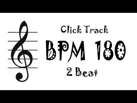 【BPM 180】Drum 2Beat - Rhythm Track Metronome