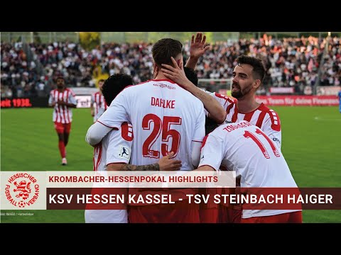 Krombacher-Hessenpokal Halbfinale: KSV Hessen Kassel - TSV Steinbach Haiger