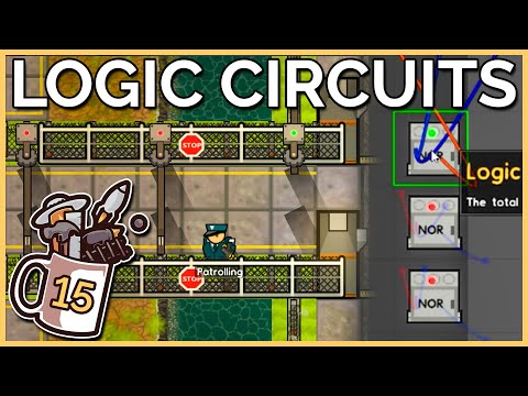 Creating an Entrance Airlock with Logic Circuits | Prison Architect #15