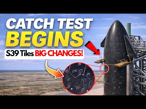 Starship Flight 12 Next Level: Genius Heat Tile Hidden Flaw Fix + Catch Test Starts