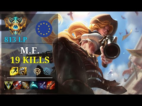 Miss Fortune Bot vs Jhin - 19 kills - Switzerstar - EUW Challenger (813 LP)
