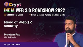 Need of Web 3.0 Security by Preetam Rao
