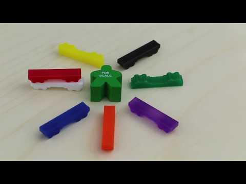 Acrylic Train, Flat Bed, Black video