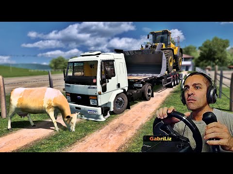 TÔ DE CAMINHÃO NOVO COM ADESIVOS NO VIDRO - Vida de Caminhoneiro 311 - Euro Truck Simulator 2