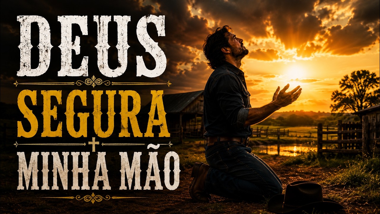 DEUS VAI SEGURAR A SUA MÃO | Mensagem de Fé e Esperança | Louvor Country Br