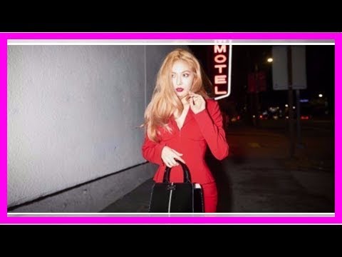 Hyuna gets seductive in los angeles for 'cosmopolitan'