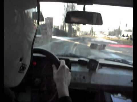 Adam Gawlak / Krystian Knapik KJS SuperOes Biecz 11.12.2011 fiat 126p