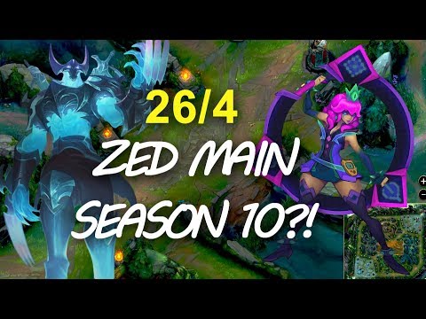 Should I Main Zed in Season 10? - 26 Kills vs Diamond Qiyana