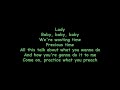 Practice What You Preach by Barry White (Lyrics)