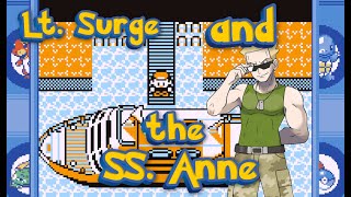 Pokemon Blue Starter Only Challenge; Lt. Surge and the S.S Anne