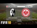 ⚽ FIFA 19 Bundesliga SC Freiburg : Eintracht Frankfurt 🏆 Gameplay Deutsch Livestream