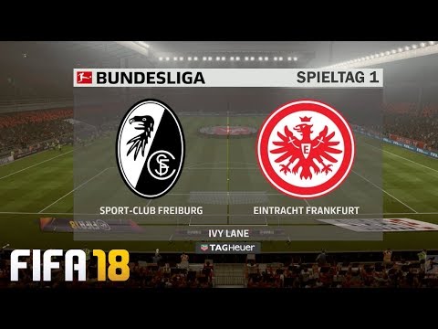 ⚽ FIFA 19 Bundesliga SC Freiburg : Eintracht Frankfurt 🏆 Gameplay Deutsch Livestream