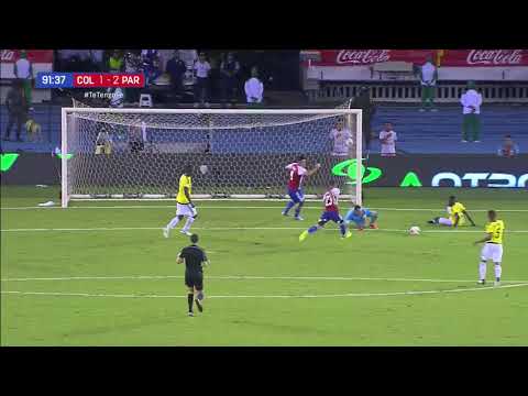 Gol de Paraguay / Colombia 1 - Paraguay 2
