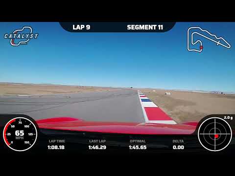 1:46.00 CCW Lap at Podium Club in GR86 January 20, 2023