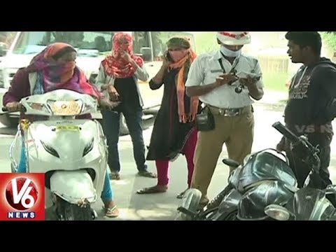 5 Crore Traffic Challans collected by Hyderabad traffic police in April