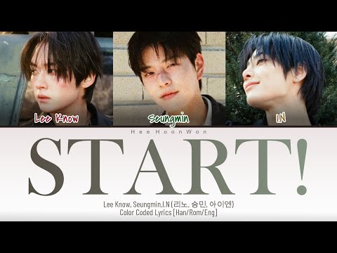 LEE KNOW, SEUNGMIN & I.N - START! (OST Resident Playbook) [Han/Rom/Eng] Color Coded Lyrics
