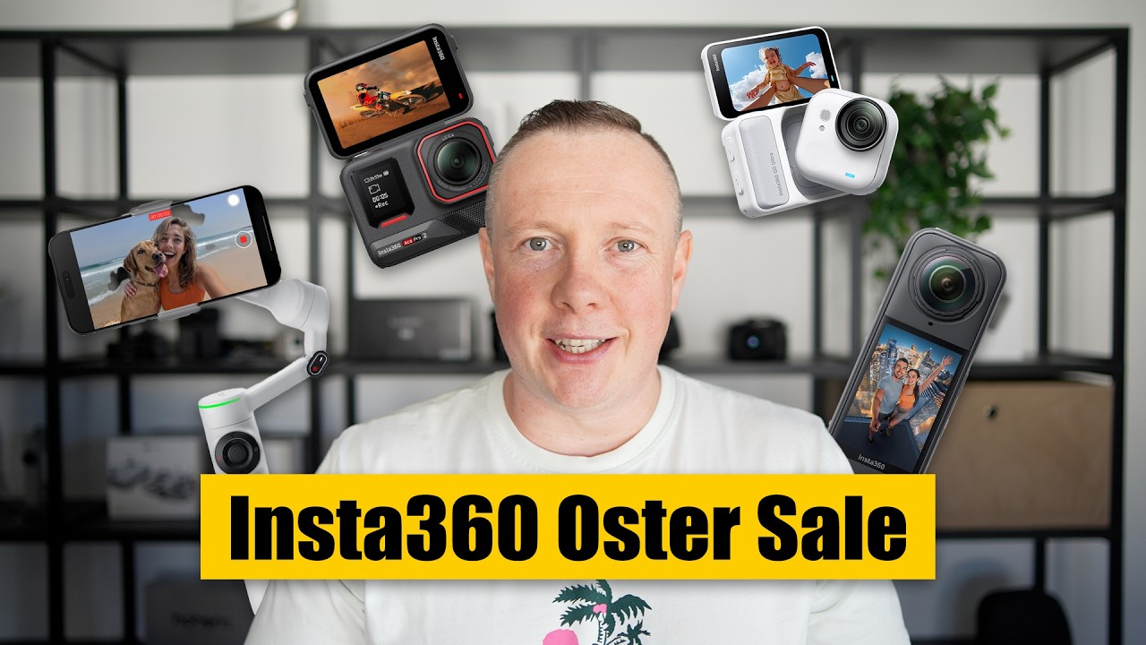Insta360 - Viele Produkte günstiger im Oster Sale + gratis Zubehör
