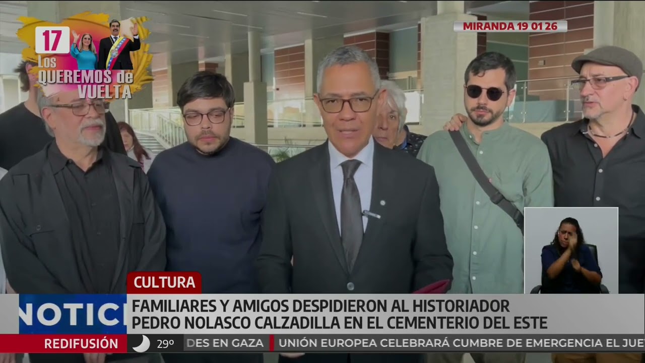 Dan el último adiós a Pedro Nolasco Calzadilla en el Cementerio del Este