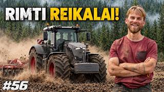 Įkinkėm FENDT 832 VARIO! // JAUNASIS ŪKININKAS #56