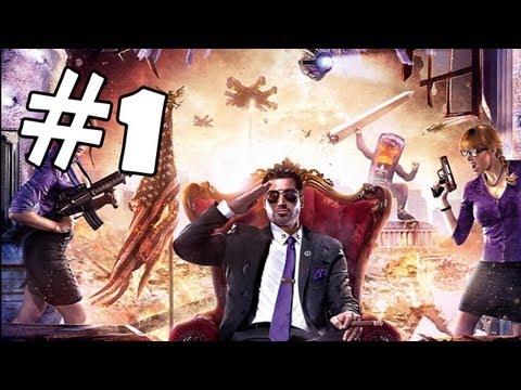 Saints Row 4 Walkthrough Part 1 *SPOILERS* Gameplay Review Let's Play Playthrough PC XBOX 360 PS3