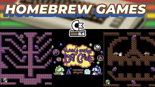 Bubble Bobble: Lost Cave - New Commodore 64 Game - 2026