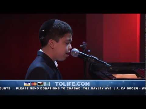 "My Yiddishe Mama" by 11-year-old Piano Prodigy, Ethan Bortnick on the Chabad Telethon
