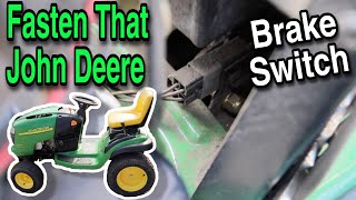 Switch Moving? Hold That John Deere Brake Switch In Place!