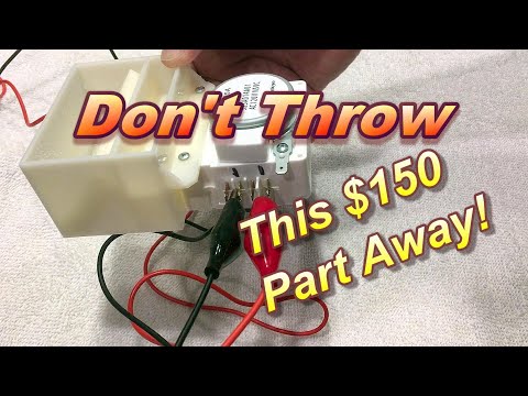 Fix your $150 Refrigerator Part!
