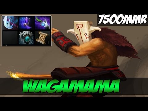 Wagamama 7500 MMR Plays jugernaut vol 1 - Dota 2