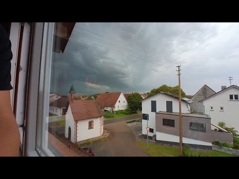 Unwetterserie vom Juni 2021