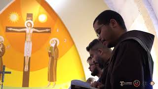 [Momento de Oração na Jornada Interinstitucional de Estudos Franciscanos em Santos Dumont MG]