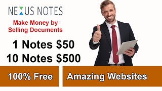 How to Earn Money by Selling Document, Notes | Selling Notes Websites in India