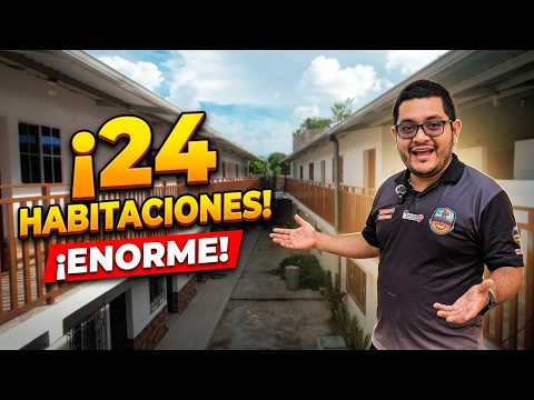 ¡IMPRESIONANTE! Propiedad con 24 habitaciones en el corazón de Sensuntepeque