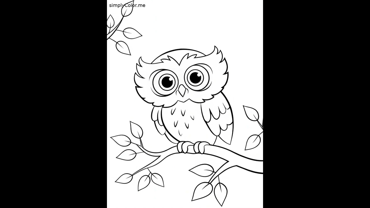 5 printable owl coloring pages for free #coloringpages