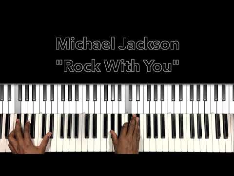 Michael Jackson "Rock With You" Piano Tutorial