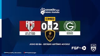 Final do Goianão |Goiás vence o Atlético-GO no jogo de ida | Confira como foi