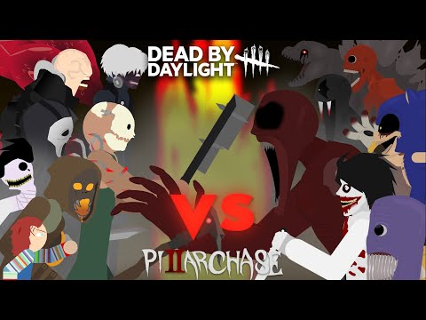Dead by Daylight vs Pillar Chase 2 (1/2) - Fight Animation