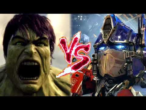 HULK vs OPTIMUS PRIME - Epic Supercut Battle!