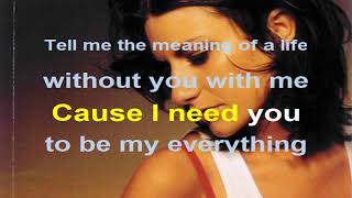 Laura Pausini Without you - testo + voce.