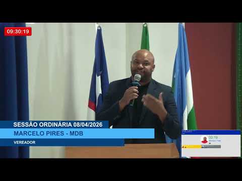  SESSÃO DIA 08/04/2026 – I PRONUNCIAMENTO DO VEREADOR MARCELO PIRES