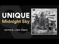 Unique Salonga - Midnight Sky (Official Lyric Video)