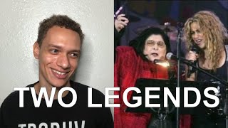 Shakira &amp; Mercedes Sosa Reaction - La Maza