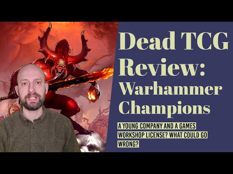 Dead TCG Review: What happened to Warhammer Champions?
