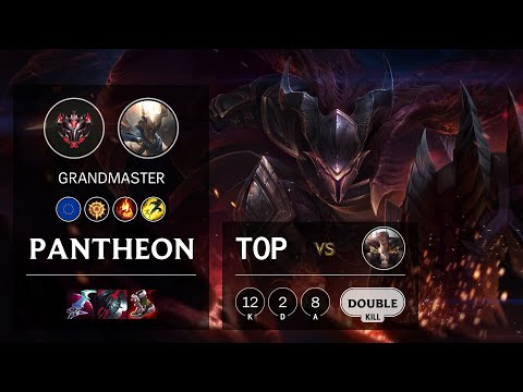 Pantheon Top vs Sett - EUW Grandmaster Patch 11.8