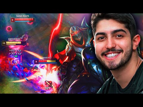 ZED BRASILEIRO COM SHURIKEN AFIADA, FÉ ✌