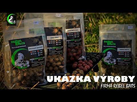 Krátká ukázka výroby boilies