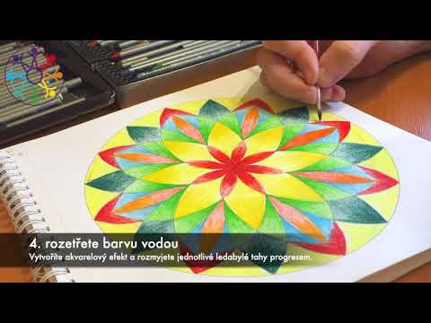Jak využít akvarelová progresa v mandale