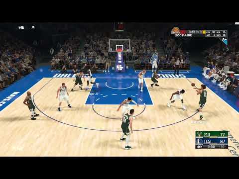 NBA 2K22 my career unbelievable contact dunk 💯🆑️💪