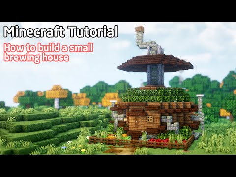 Minecraft Tutorial | How to Build a Small Brewing House