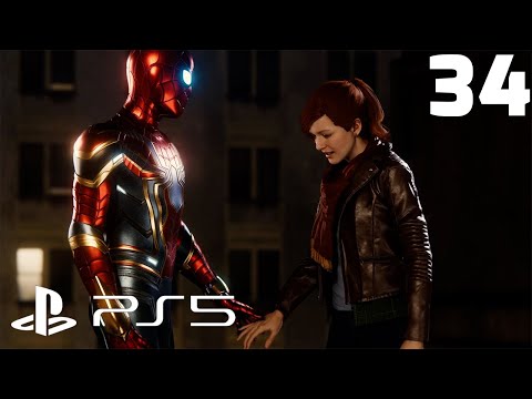 Marvel's Spider-Man Walkthrough Gameplay Part 34 (PS5) - STEP INTO MY PALAOUR